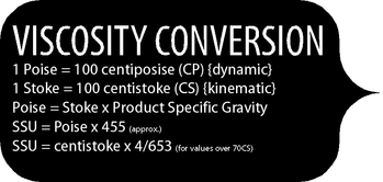 Viscosity Conversion